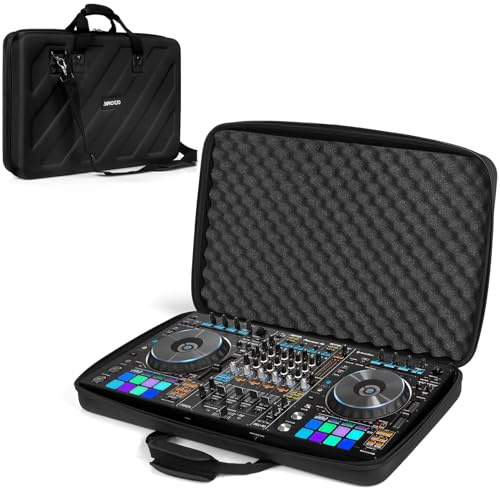 Old Canal Mixer Travel Case, Carrying Storage Bag Compatible with DJ Controller for RX/SX / SX2 / SX3 / Denon MC7000 (Mixing Board Not Included)
