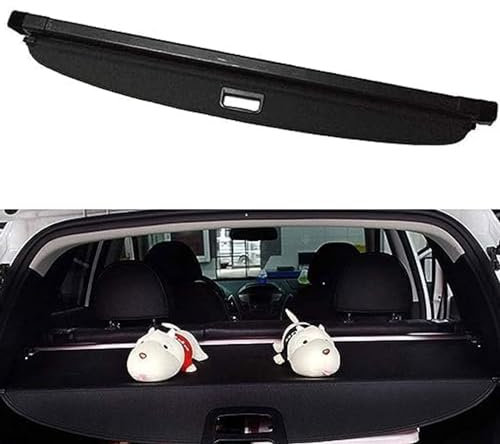 RGHDEHD Einziehbarer Auto Laderaumabdeckung für Mercedes Benz GLK-Class GLK350 GLK300 2008-2015, Auto Hintere Hutablage PrivatsphäRe Cargo Cover