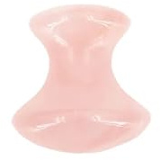 Rosenquarz Jade Roller Set Echte Jade Gouache Schaber Jade Massagegerät Gua Sha Board Massagegerät Gesichtsroller (Stil E)