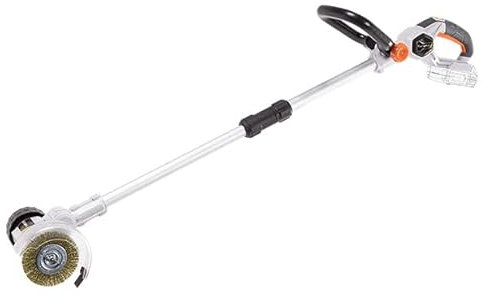 Batavia Fugenreiniger | Stahlbürste | Fugenkratzer 18V - Inkl. 2.0 Ah Akku / 2.4 Ah Ladegerät - Unkraut, Schmutz und Moos auf umweltfreundliche Weise entfernen - Maxxpack