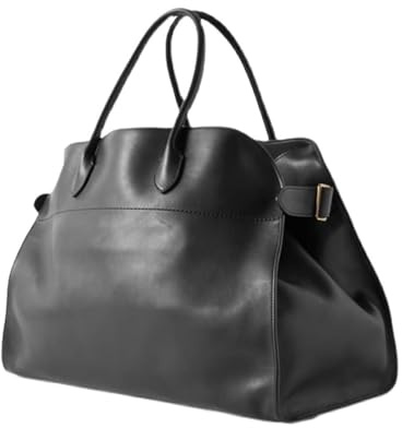 Generisch Genuine Leather Suede Tote Bags for Women, Vintage Top Handle Brown Suede Tote Bag Shoulder Satchels Bag (Black)