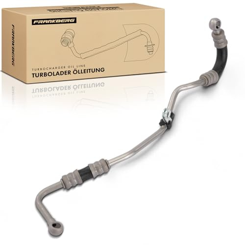 Frankberg Ölleitung Turbolader Kompatibel mit X3 E83 3er Touring E91 3er E90 5er Touring E61 X5 E70 5er E60 X6 E71 E72 3er Coupe E92 6er Replace# 11427795970,11420053504 | Kompatibel mit 6er Cabriolet E64, 5er E60, X5 E70, 3er Coupe E92, 3er Touring E91, 5er Touring E61, 6er E63, X3 E83