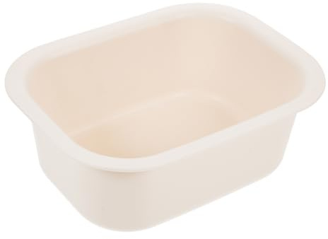 Gatuida Babybecken aus Pp für Wickeltisch Wiederverwendbares Kunststoff Wasserbecken in Beige Praktisches Becken zur Babypflege Am Wickeltisch
