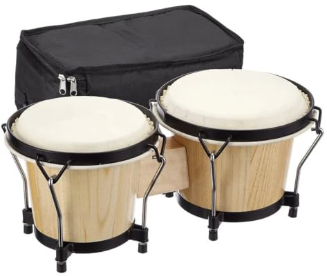 Bongo trummor bongos trumma vuxen övning meditation helande avkoppling trummor professionellt slagverk instrument