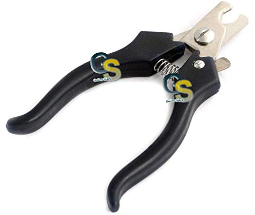 Dog Nail Clippers - Stainless Steel Claw Cutters For Dogs With Safety Lock To Avoid Over-cutting by G.S Online Store