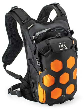Kriega Trail9 waterdichte Adventure Motor rugzak Oranje (KRUT9-O)