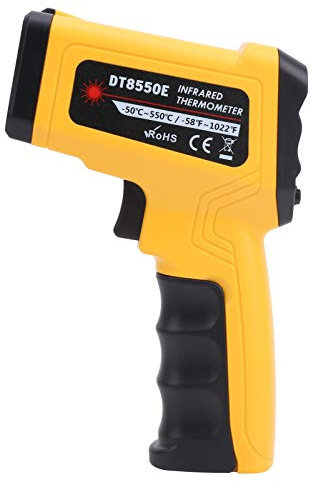 Eujgoov Température d'instrument Industriel DT8550E -50 ℃ -550 ℃ thermomètre Infrarouge sans température IR mètre numérique température mètre