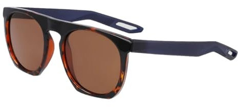 NIKE Unisex NIKE FLATSPOT XXII DV2258 Sonnenbrille, TORTOISE/BROWN, 52