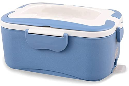 OLOTU Étanches Boîte à Lunch électrique 1,5 L, Chauffe-Plats Portable pour Voiture avec récipient Amovible en Acier Inoxydable, boîte Auto-chauffante Électrique