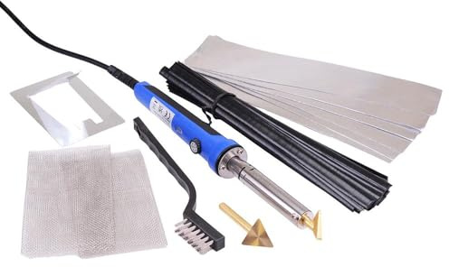 80W Plastic Repair Tool Kit Bumper Repair Tool Kit with Accessories Temperature controllable up to 480C