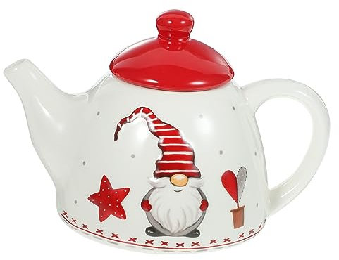 Hoement Nordic Weihnachten Teekessel Keramik Tee-Set Dekorative Und Funktionale
