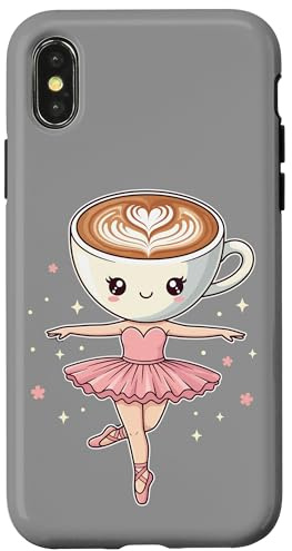 Ballerina Cappuccina Italian Brainrot Meme Hülle für iPhone X/XS