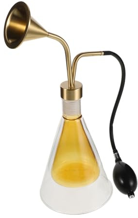 Bottiglia in Vetro per Tester Fragranze Pompa Manuale | Dispositivo Portatile Leggero, Conserva L’aroma Originale, per Viaggio e Spa Colore Casuale