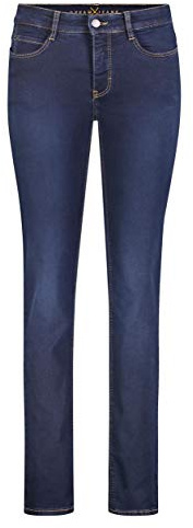 MAC Dam raka ben jeans drömbyxor, blå, 44W x 34L