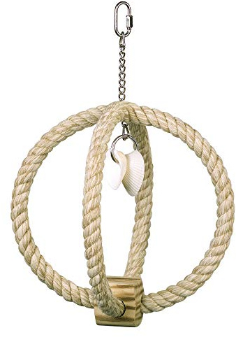 Nobby Cage Toy, Kletterring mit Muscheln 33 x Ø 22,5 cm