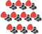 Interruptores de Emergencia 10 Piezas Interruptor de Botón BEM ‑ XB2‑01ZS Equipo Parada Emergencia 240V Contactos de Aleación Plata Incorporados para Control de Arrancadores Electrónico