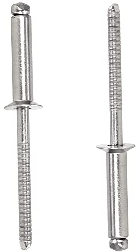 FASTON® Blindnieten mit Senkkopf 5,0x25 mm Edelstahl A2 V2A (10 Stück) DIN 7337 / ISO 15984 Niete Blindniet Dornieten Popnieten Niet Rostfrei Dichtniete