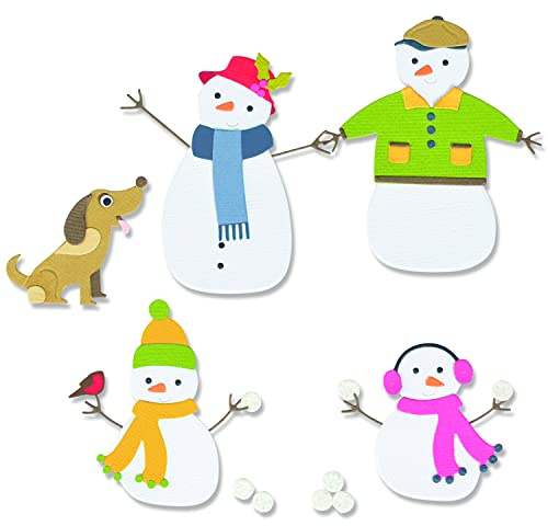 Sizzx Thinlits Stanzschablonen 17PK Snow Family von Jennifer Ogborn | 665959 | Kapitel 3 2022