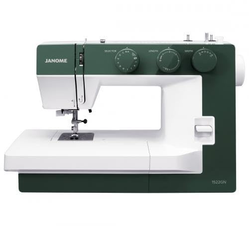 JANOME Sewing Machine 1522 GN Green