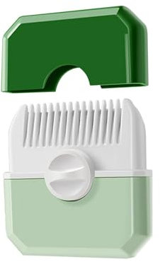 Generic Haarschneider 2 in 1, tragbarer Profi-Haarschneider, Rasierkamm, Haarschneider gegen Spliss für Mädchen und Frauen, Grün