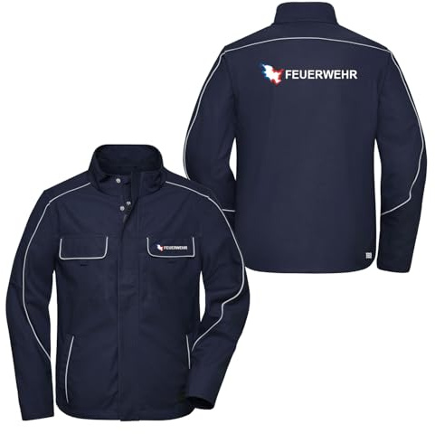 EinsEinsZwei Light-Softshelljacke Reflect Feuerwehr Schleswig-Holstein L
