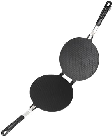 MáQuina Para Hacer Conos De Gofres De 8,7 Pulgadas Para El Hogar, MáQuina Para Hacer Rollos De Huevo Antiadherente, MáQuina Para Hacer Conos De Helado Para Panqueques, Tortillas (Estilo de cuadrícula)