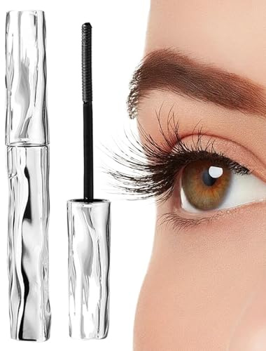 Laidanyou Mascara | Iron Eye Mascara | Wasserfester und Wischfester Ironeye Mascaras Stab aus Metall | Schlanker Volumen Wimperntusche für Längere und Dichtere | Laidanyou Small Steel Tube Mascaras