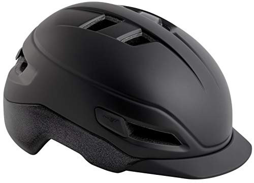 MET Helm, Unisex, Erwachsene, matt schwarz, L | 58 – 62 cm