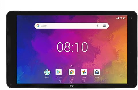 Woxter X-200 Pro - Tablet Android de 10 IPS (3 GB de RAM, Quad Core Cortex A53, 1,3 GHz a 64 bits, HD, Android, Bluetooth, Wi-FI, 64 GB+Micro-SD), Color Negro