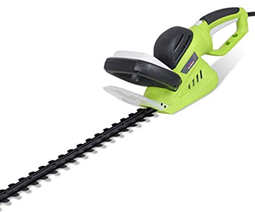 600W Long Reach Corded Electric Hedge Trimmer/Cutter, Cutting Blade 55cm Lightweight 2.23KG & 30M Power Cable