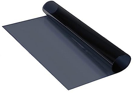 Foliatec Solarfolie zugelassen Midnight Dark 76 x 300 cm, Schwarz