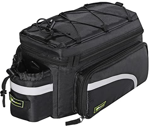 ROCKBROS Bike Trunk Bag 13L-25L Bike Rear Rack Bag Bike Cargo Rack Bag Rear Rack Carrier Bag