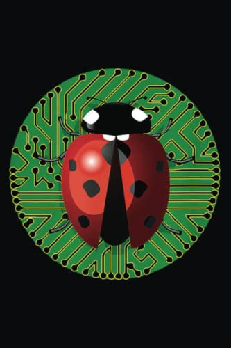 Bug Hunter Ladybug Beetle on motherboard software QA Tester N-Book: Journal notebook