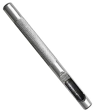 Leder-Lochstanzer, 9 mm, Hartstahl, rund, Hohlschneider, DIY-Werkzeuge für Gürtel, Gummipapier