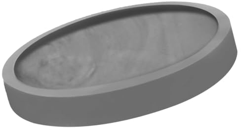 AKOOSY Plateau de Fleurs Rond Plastique Durable pour Plantes Soucoupe Arrosage Réutilisable Prévention des Fuites Eau pour Intérieur et Extérieur Dimension Intérieure