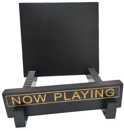 Tanxemery Soporte para Discos Soporte Para Discos De Madera