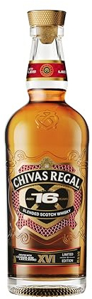 Chivas Regal 16 años Leclerc Edición Limitada Whisky Escocés de Mezcla Premium - 700 ml