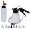 Wiltec Purgeur liquide de freins – Capacité de réservoir 1 L – Pression 6-12 bars – avec Adaptateurs – Outil air comprimé Voiture pour entretien véhicule