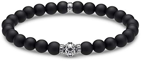 THOMAS SABO Armband 925 Sterlingsilber, Geschwärzt
