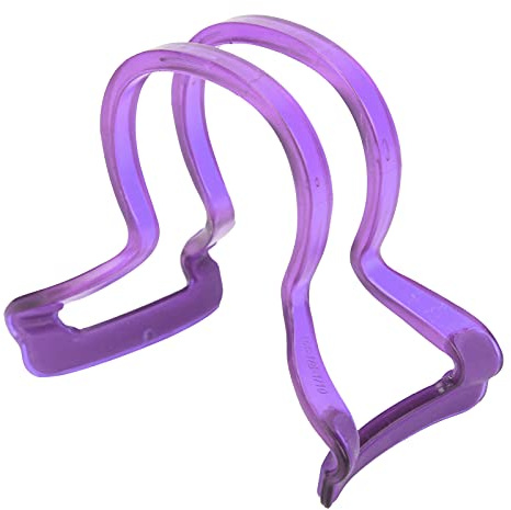 Collimateur D'archet de Violon pour 1/4 1/8 1/10 - Correcteur de Rectitude et Accessoire D'entraînement (Mauve)