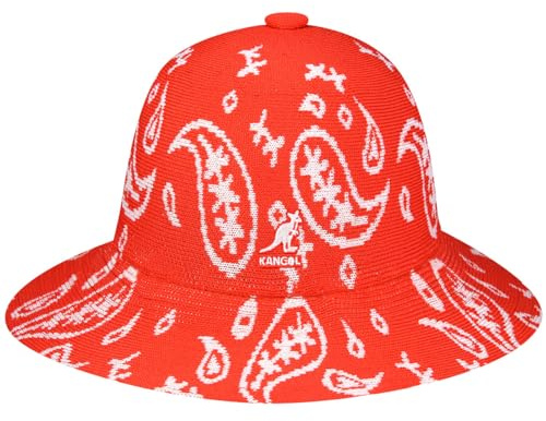 Kangol Paisley Wide Brim Casual Hut Schlapphut Gartenhut Sonnenhut Sommerhut Damen - Winter Herbst-Winter
