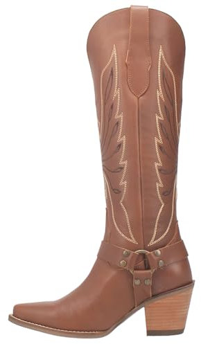 Dingo Black Heavens To Betsy Damen Westernstiefel DI926, 40,6 cm, Schwarz, Braun, 38 EU