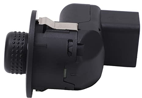 Tbest Bouton Rétroviseur 4, Interrupteur de rétroviseur électrique 8200676529 8200214921 Bouton De Commutation De Commande De Rétroviseur Électrique Remplacement pour MK4 2012‑