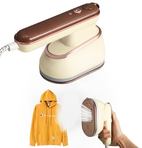 Dampfbügeleisen Mini,800W Reise Dampfbügeleisen,10S Schnelles Aufheizen Reisebügeleisen Mini,Tragbares Reisebügeleisen,Kleines Bügeleisen Dampf für Zuhause Unterwegs,Handdampfbügler Dampfbürste