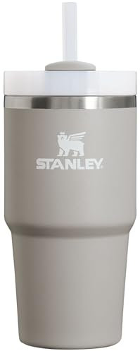 Stanley Quencher H2.0 - 591 ml - Stainless Steel Vacuum Insulated Tumbler with 3-Way Screw Lid - Travel Cup Holder Compatible - Stainless Steel Insulated Tumbler - BPA Free