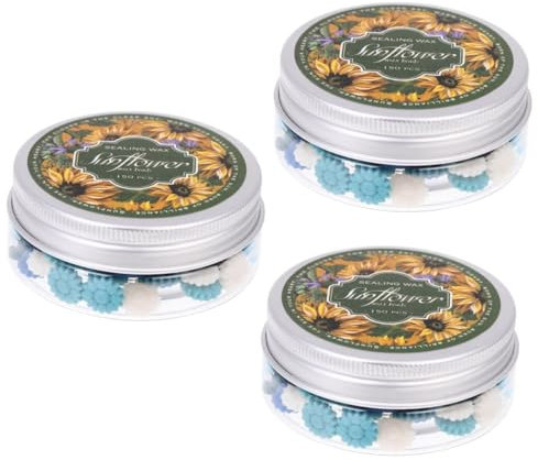 SHINEOFI Sealing Wax Perlen Für Einladungen Handgemachte Wachsperlen Für Umschläge Retro-briefe Grüße Teiliges -frei Langlebig Für -projekte Und Besondere Anlässe