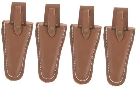 BESPORTBLE 4piezas Funda De Para Tijeras De Jardín Estuche De Poda De Protección Para De Jardinería Diseño Retro y Elegante Material De