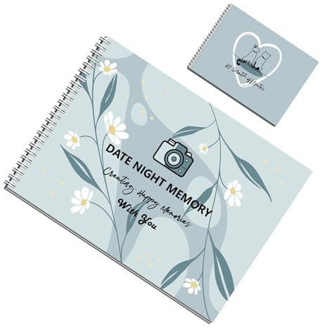 Scratch Off Date Night Ideas - Date Night Ideas Scratch Off Souvenir Journal for Couples | Date Night Adventurous Card Games for Date Night Game