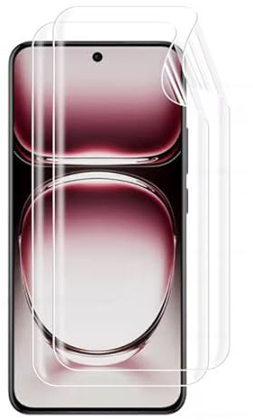 Piniwwe 2 Pack Hydrogel Screen Protector for Oppo Reno12 Pro, Flexible TPU Film, HD Clear,High Sensitivity, Self-Healing (Not Glass)