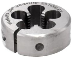Filiera per filettatura rotonda Filiera rotonda AR-D regolabile for mano sinistra HSSE UNC4-40L 6-32L 8-32L 10-24L 1/4 5/16-18L 3/8-16L 1/2-13L Filiera for filettatura viti(M2.3)